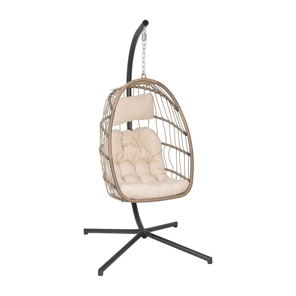 Hanging Egg Chair - Cleo Indoor Outdoor Patio Hanging Egg