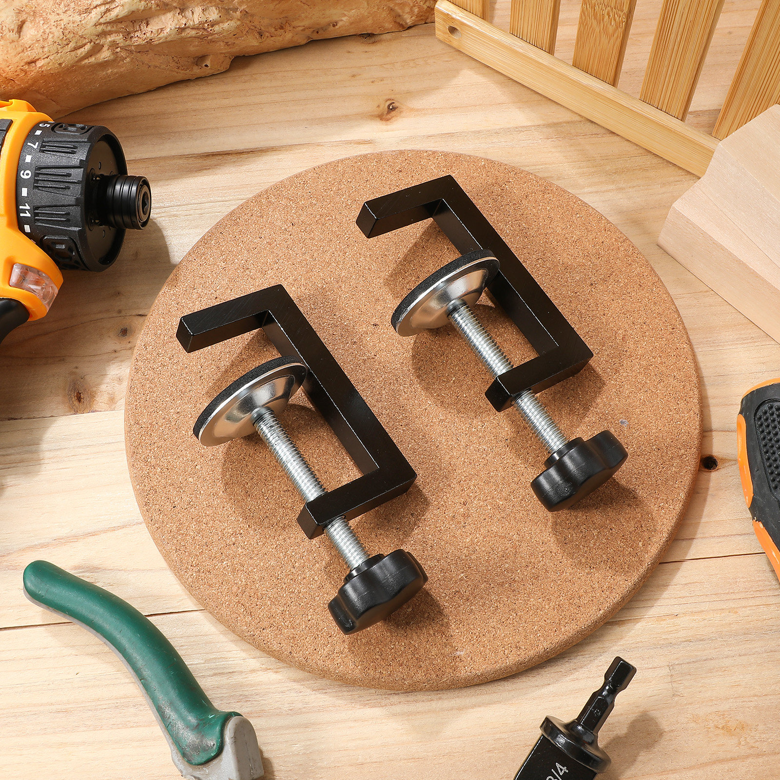 Outdoor Furniture Types - 2Pcs G Type Woodworking Clamp Heavy