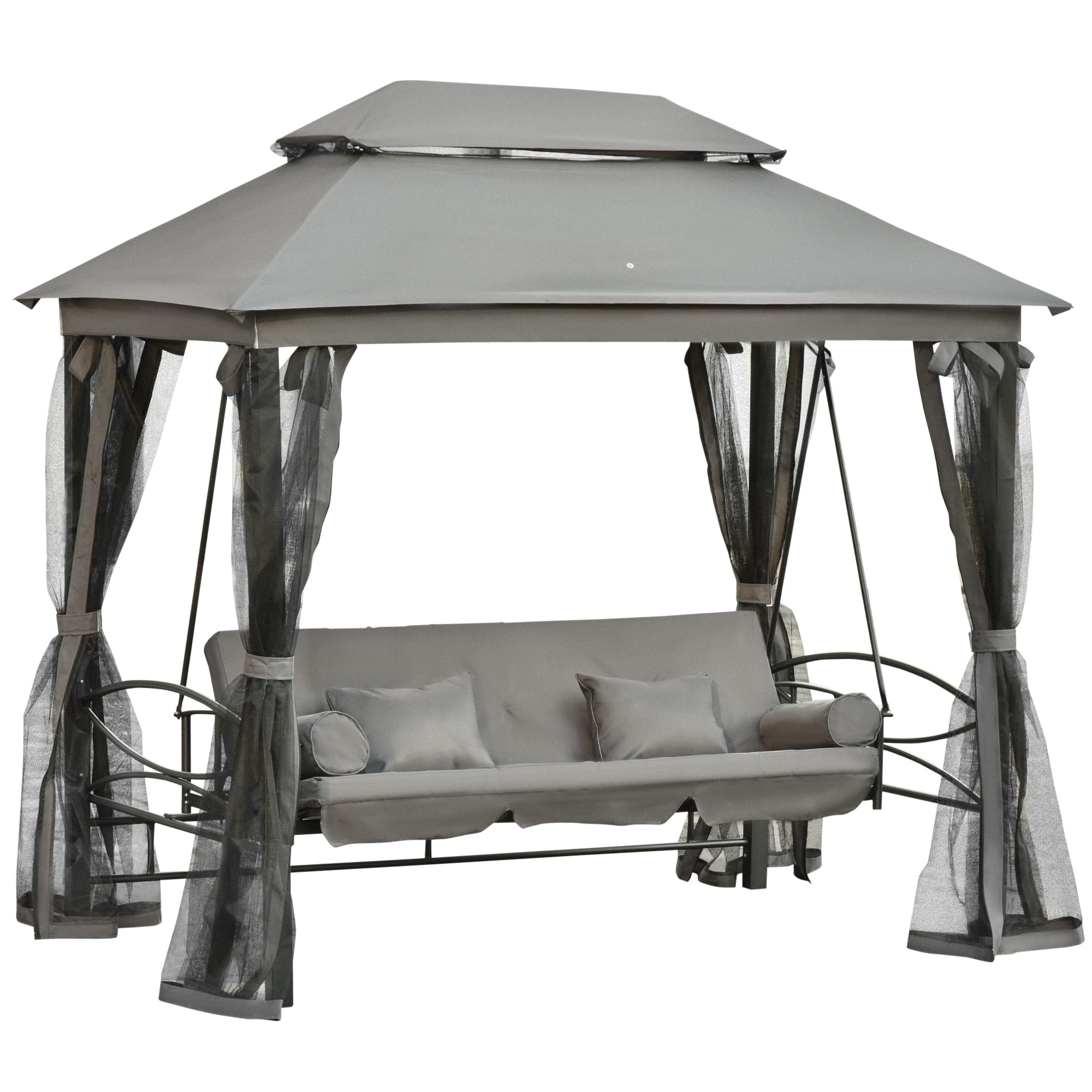 3 Person Patio Gazebo Swing Ch – обзор и цена Outdoor Furniture Gazebo