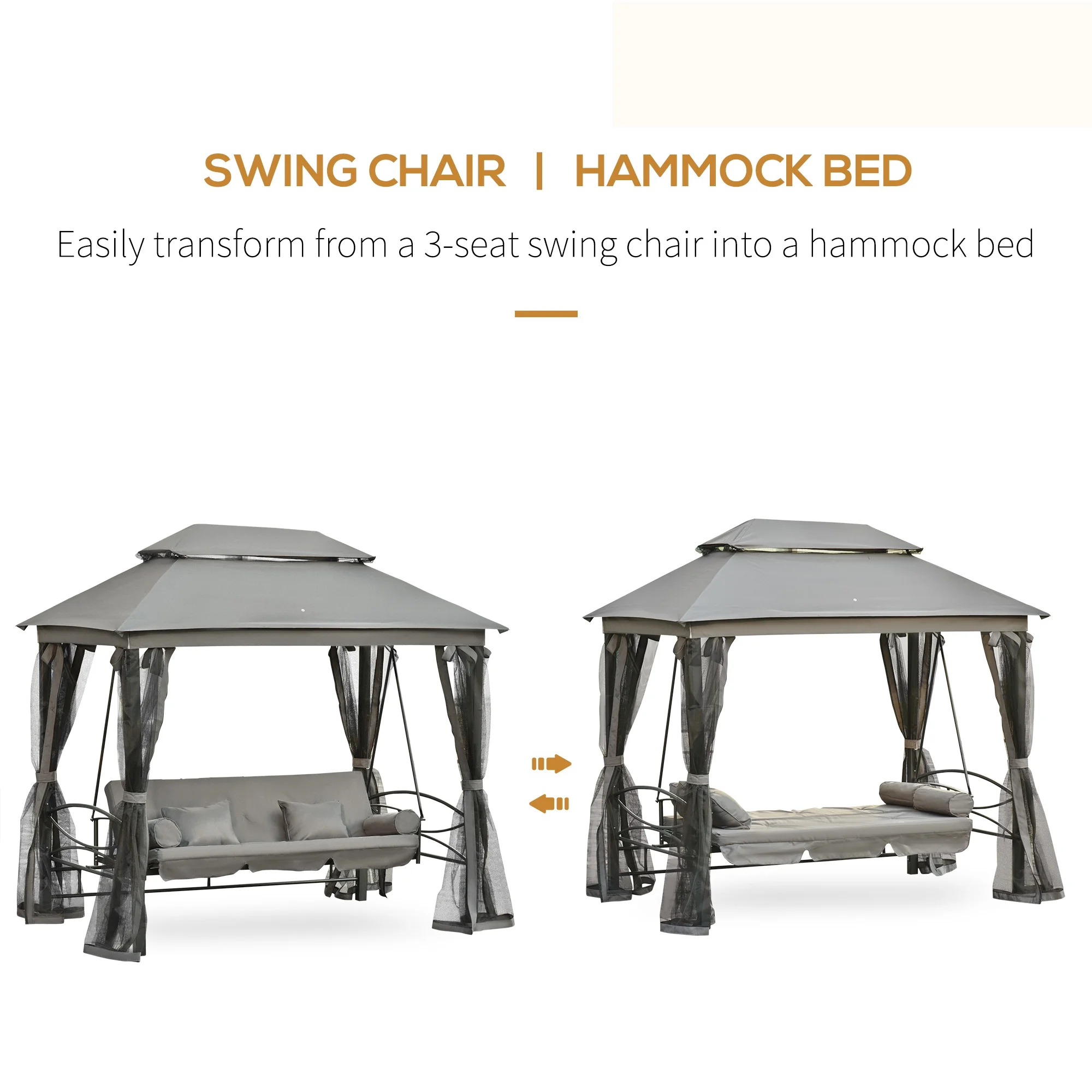 3 Person Patio Gazebo Swing Ch – обзор и цена Outdoor Furniture Gazebo