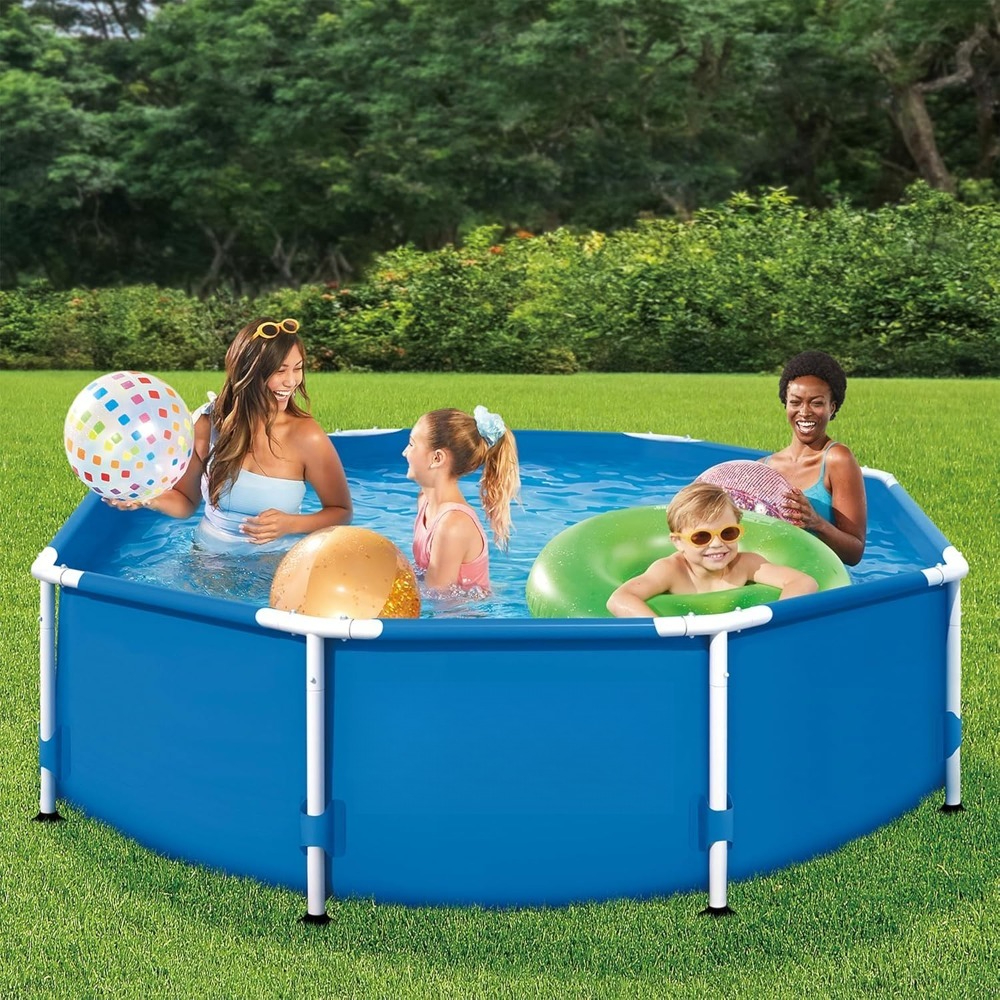 8ft Round Above Ground Swimmin – обзор и цена Outdoor Furniture Types