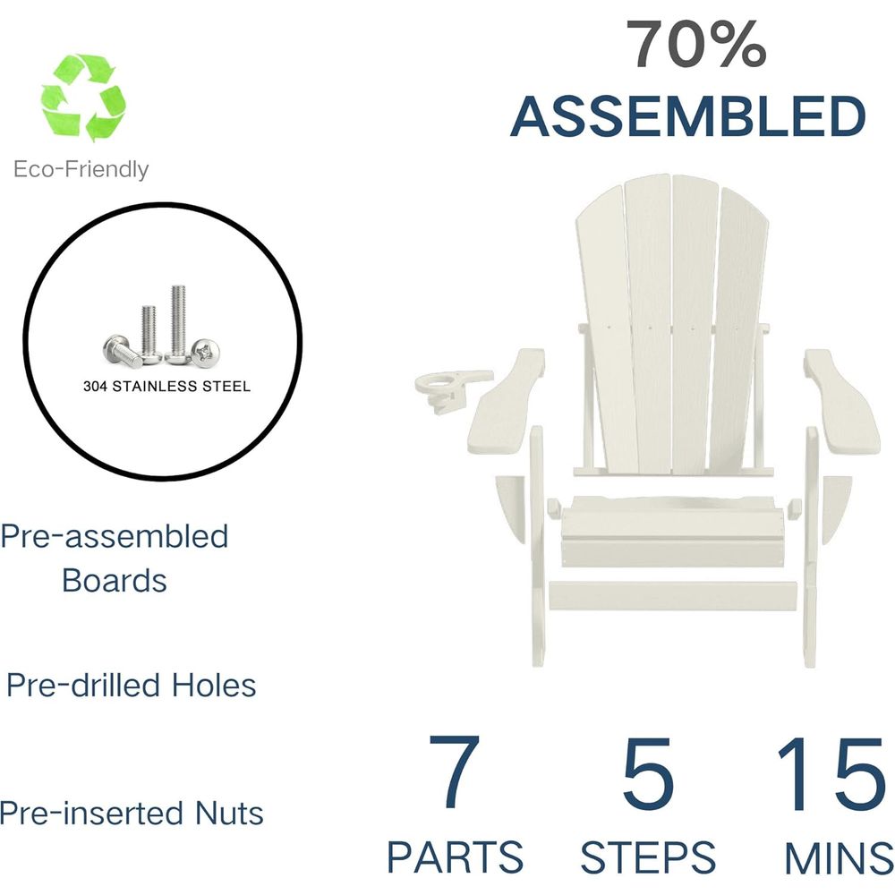 Rustic Recycled Plastic Adiron – обзор и цена Outdoor Furniture Recycled Plastic