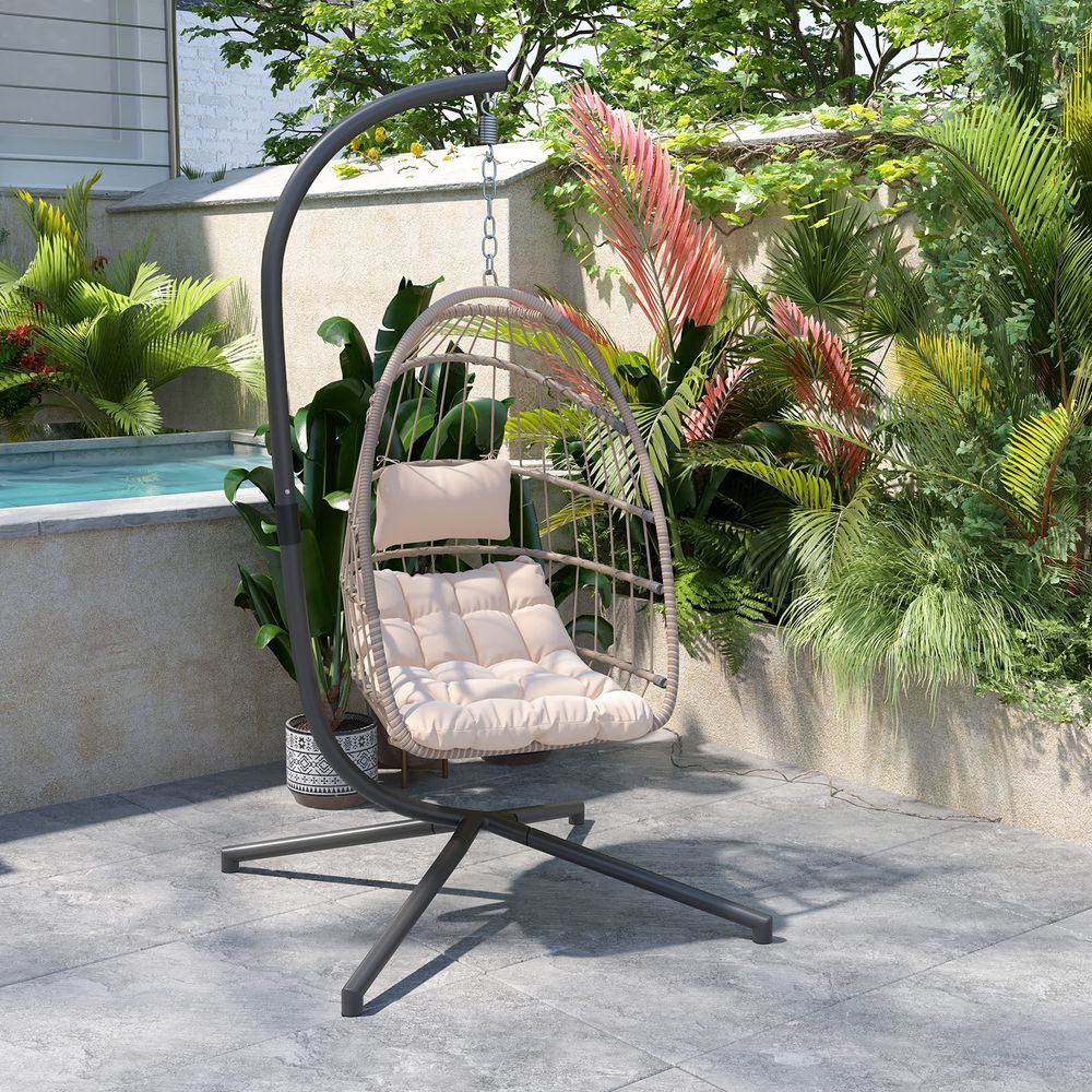 Cleo Indoor Outdoor Patio Hang – обзор и цена Hanging Egg Chair