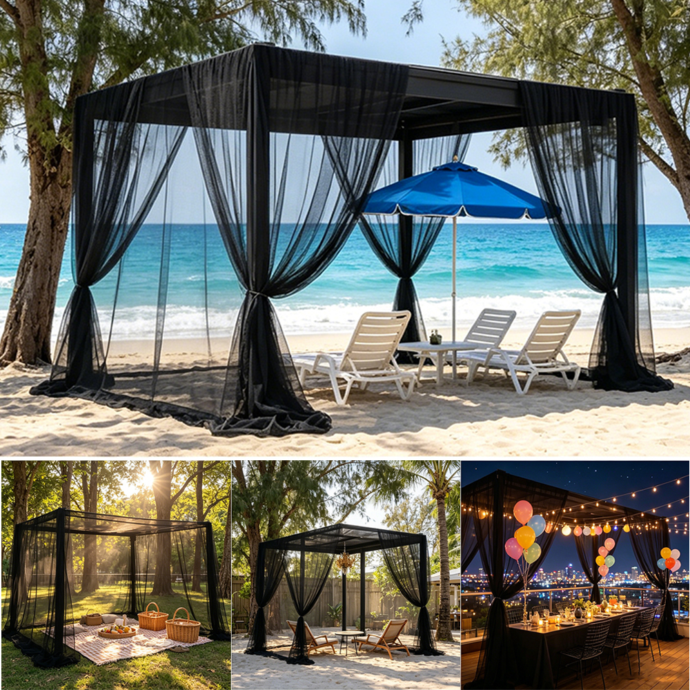 1PC Portable Outdoor Protectio – обзор и цена Outdoor Furniture Gazebo