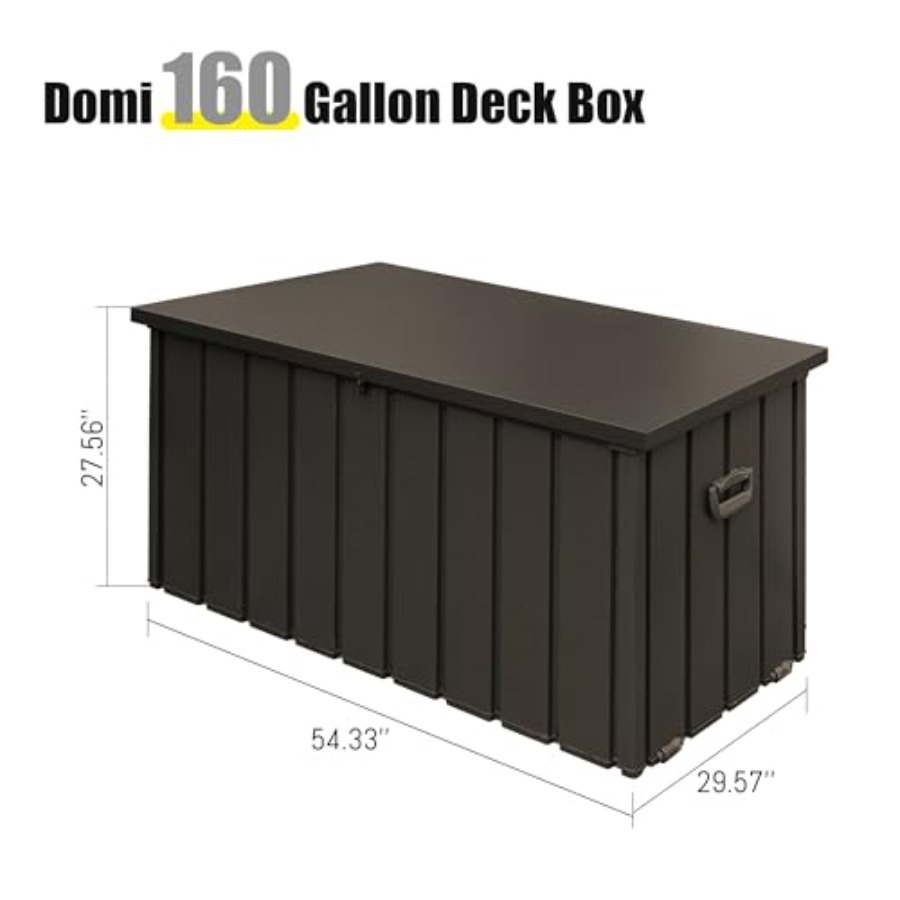 160 Gallon Deck Box Outdoor St – обзор и цена Outdoor Furniture With Storage For Cushions