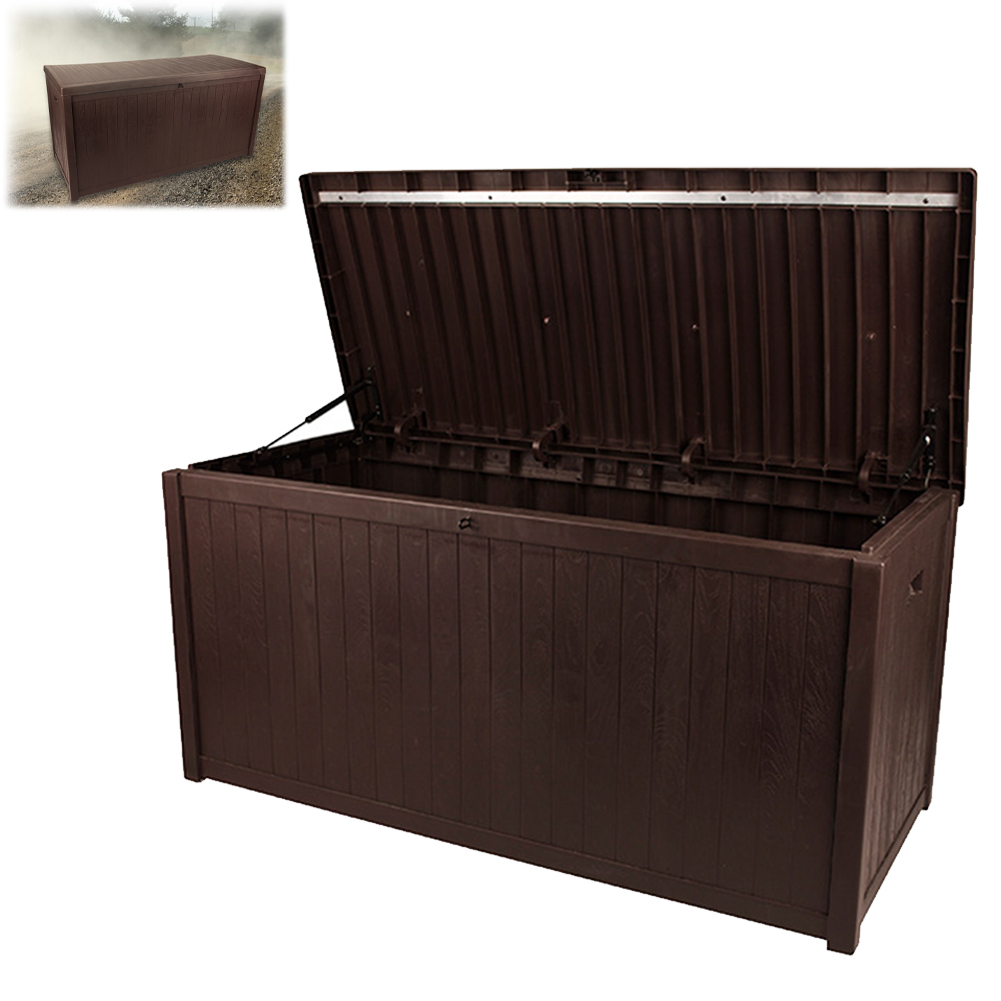 Large Outdoor Storage Box UV-R – обзор и цена Outdoor Furniture With Storage For Cushions