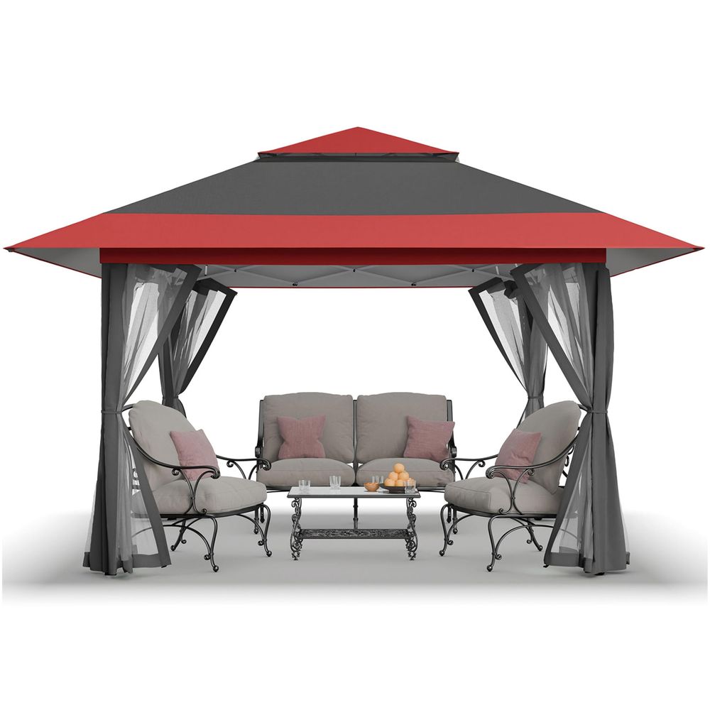 13x13 Pop  Gazebo, Canopy Tent – обзор и цена Outdoor Furniture Gazebo