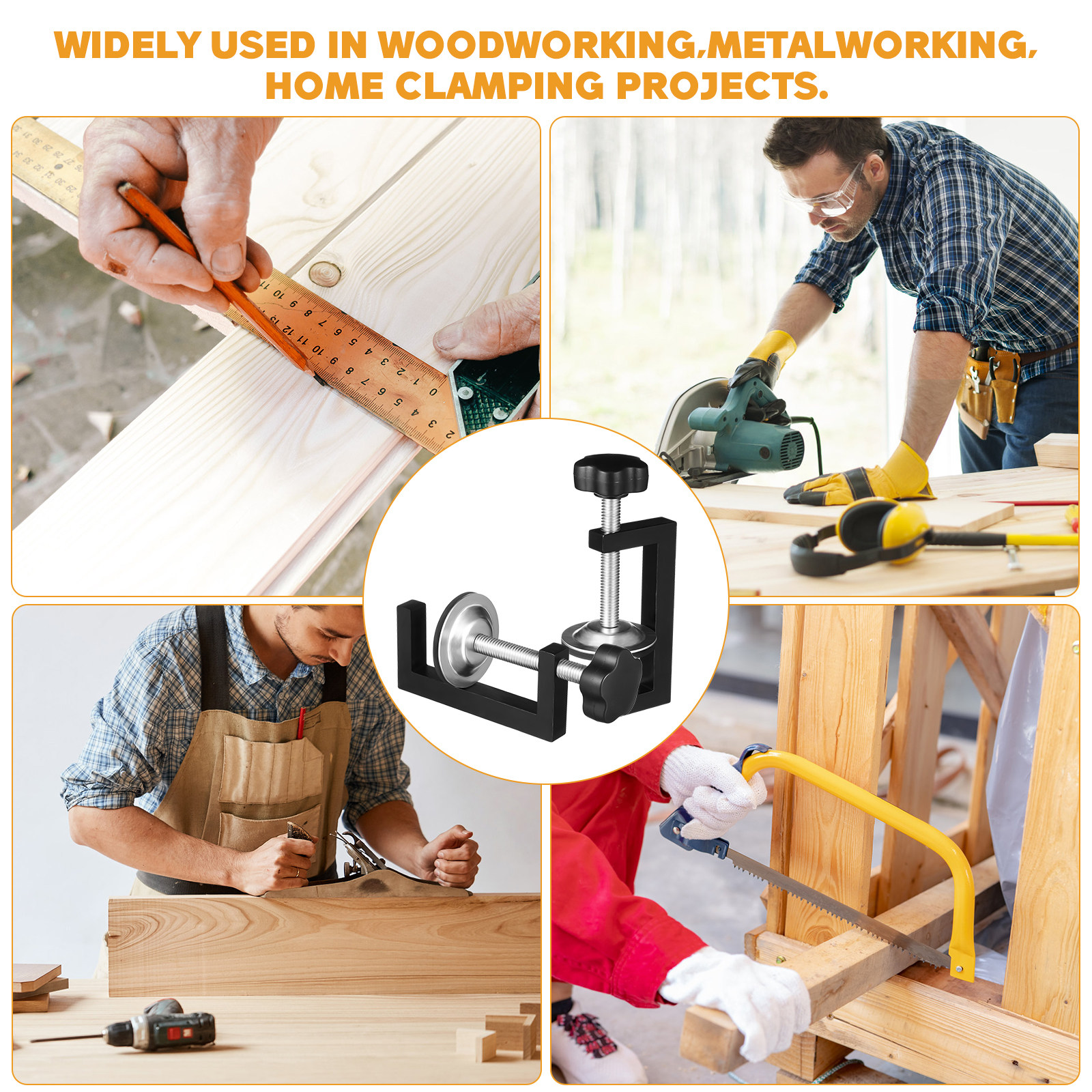 2Pcs G Type Woodworking Clamp  – обзор и цена Outdoor Furniture Types