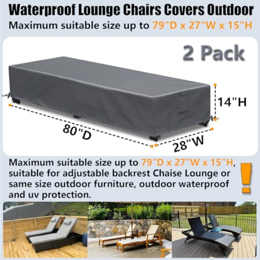 Outdoor Chaise Lounge Covers 6 – обзор и цена Outdoor Furniture Material