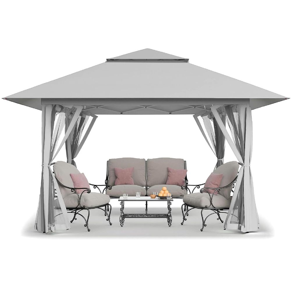 13x13 Pop Up Gazebo, Canopy Te – обзор и цена Outdoor Furniture Gazebo