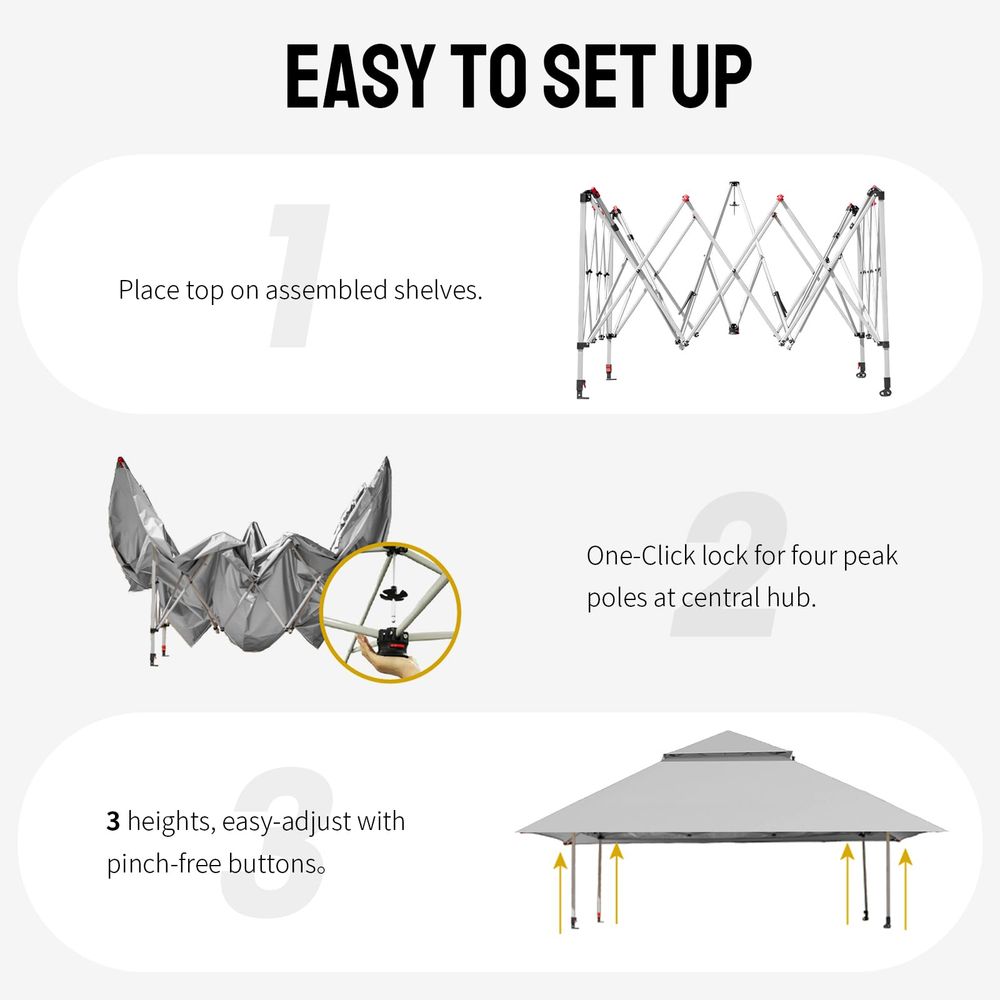 13x13 Pop Up Gazebo, Canopy Te – обзор и цена Outdoor Furniture Gazebo