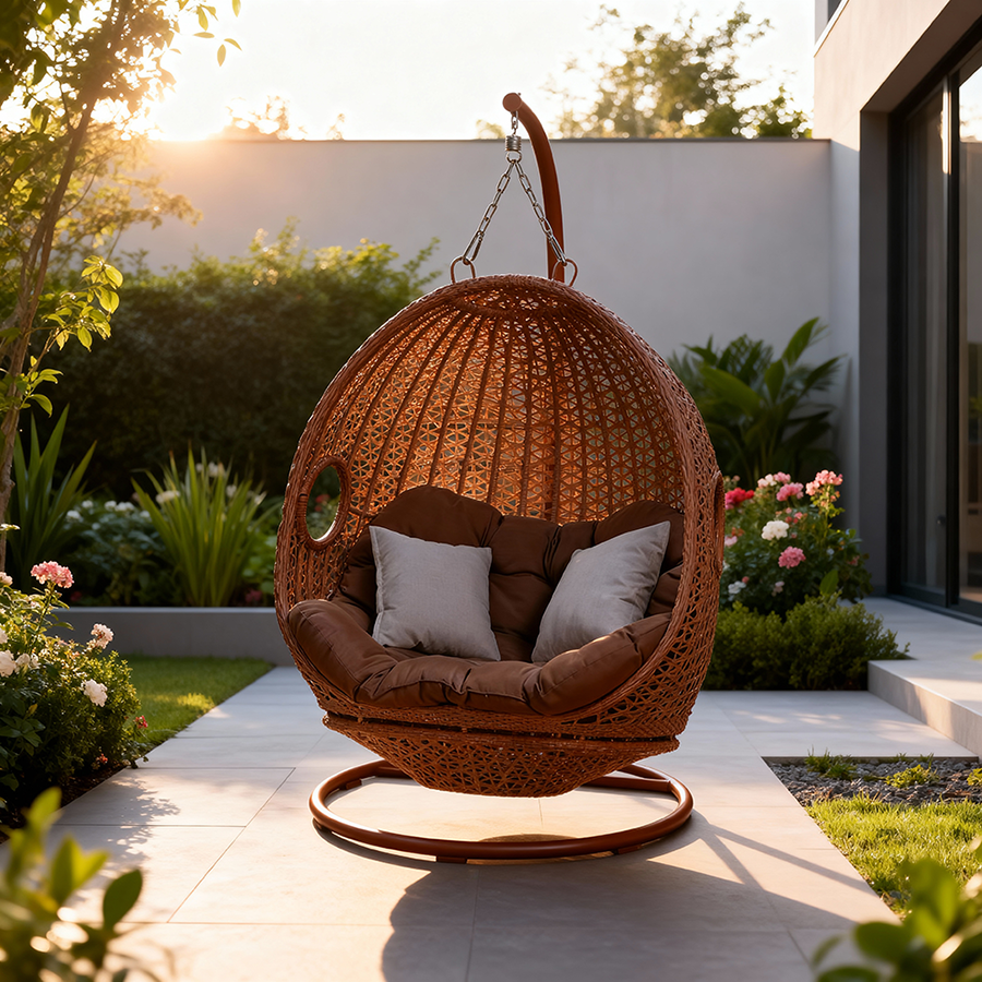 Modern Double Hanging Rattan S – обзор и цена Hanging Egg Chair