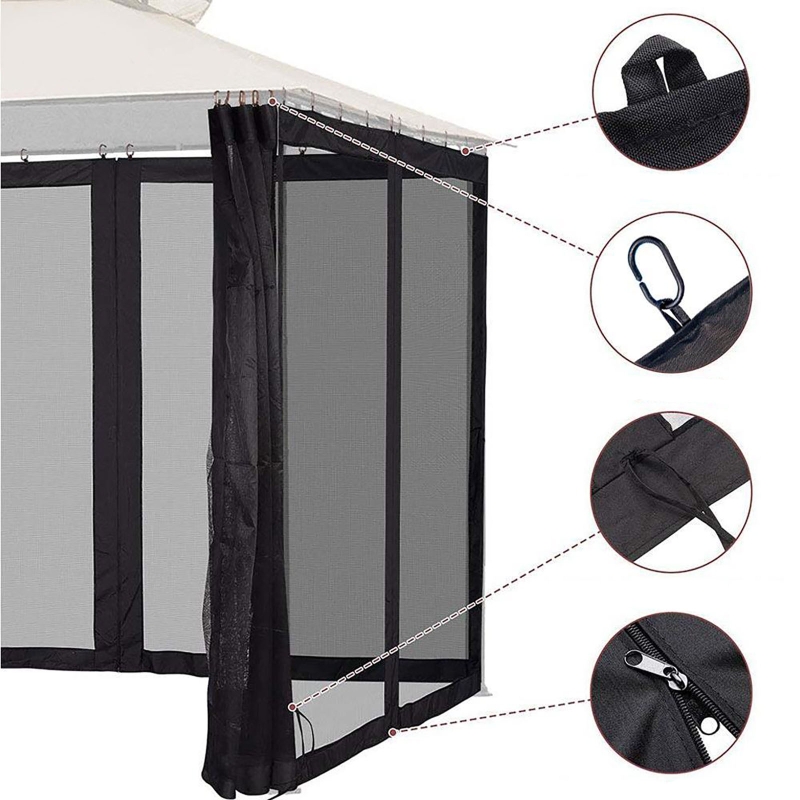 Mosquito Net Waterproof Gazebo – обзор и цена Outdoor Furniture Gazebo