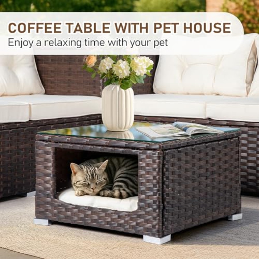 Outdoor sectional wicker patio – обзор и цена Outdoor Furniture With Storage For Cushions