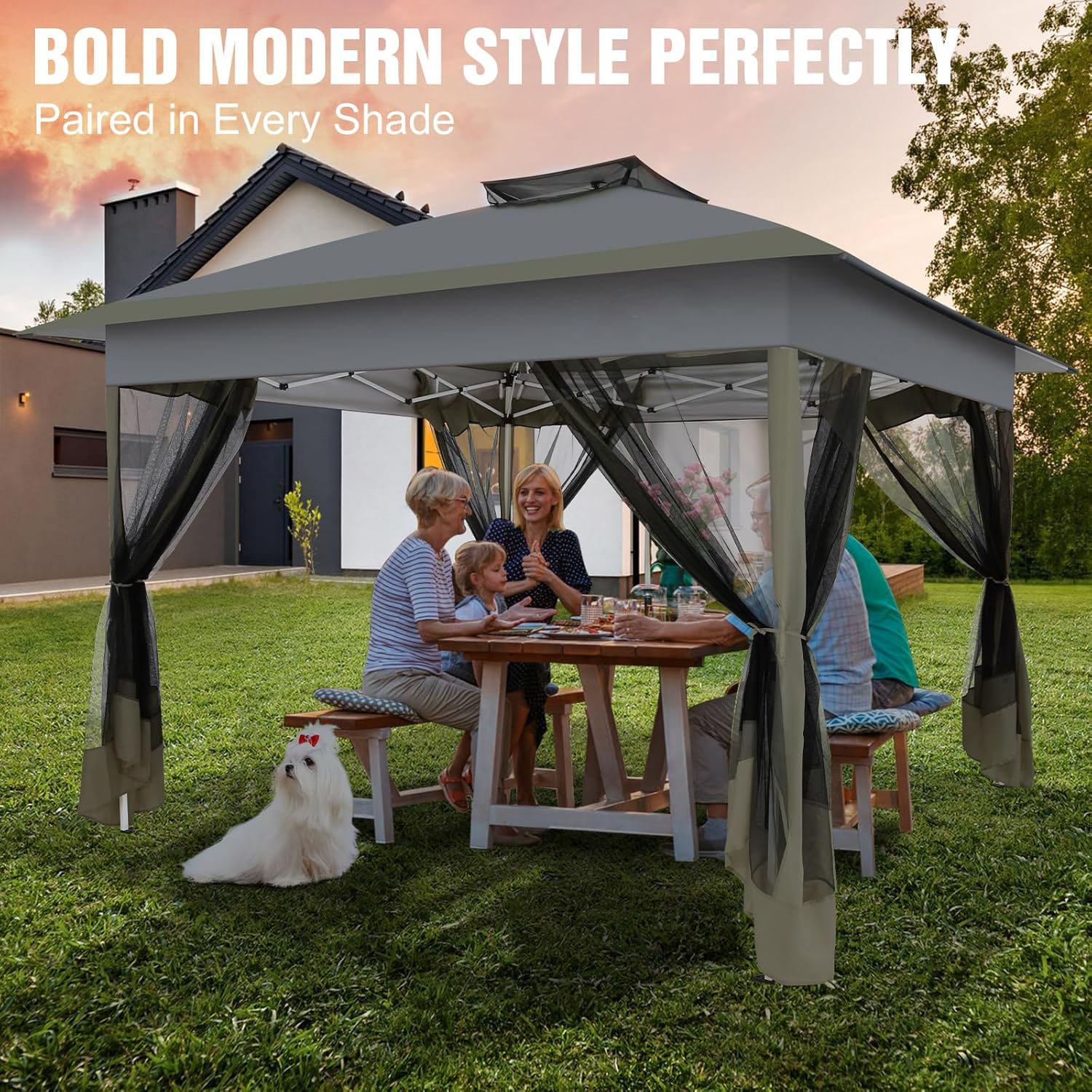 13x13ft Gazebo Pop Up Canopy T – обзор и цена Outdoor Furniture Gazebo