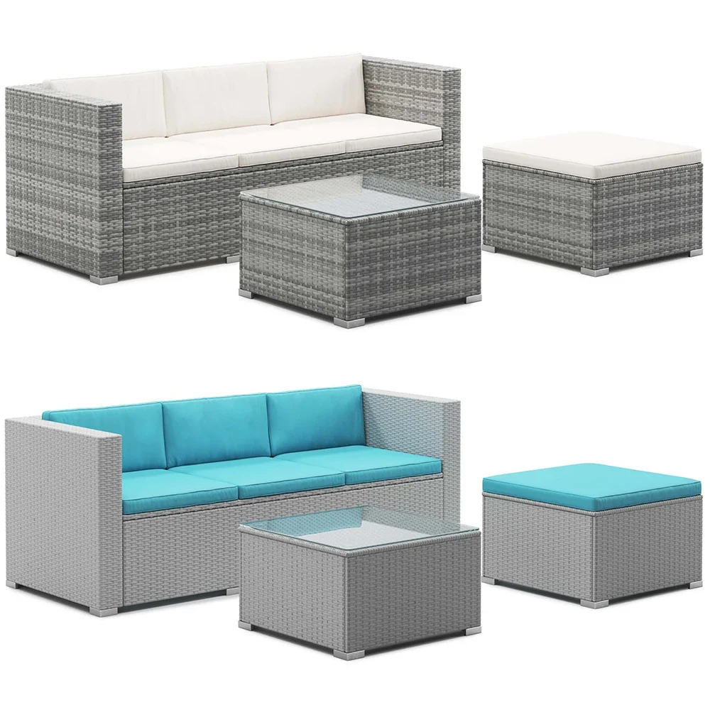 Garden Leisure Steel Rattan So – обзор и цена Outdoor Furniture Types