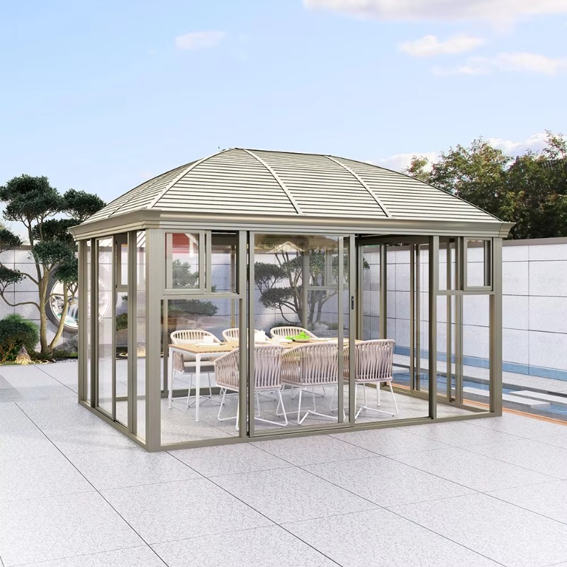 Freestanding Sunrooms Glass Ho – обзор и цена Outdoor Furniture Gazebo