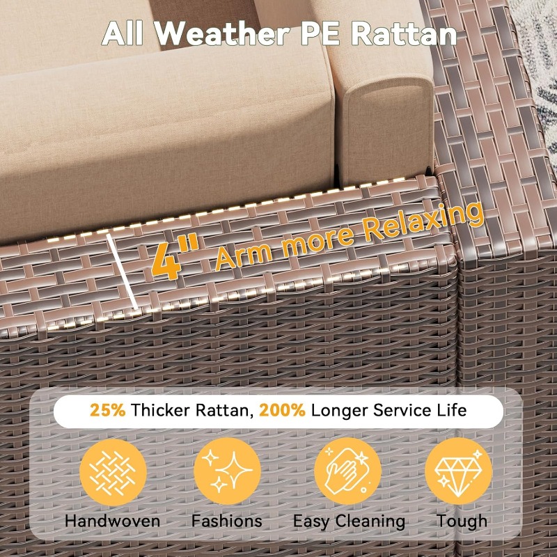 Aoxun Patio Furniture Set, Wic – обзор и цена Outdoor Furniture Deals