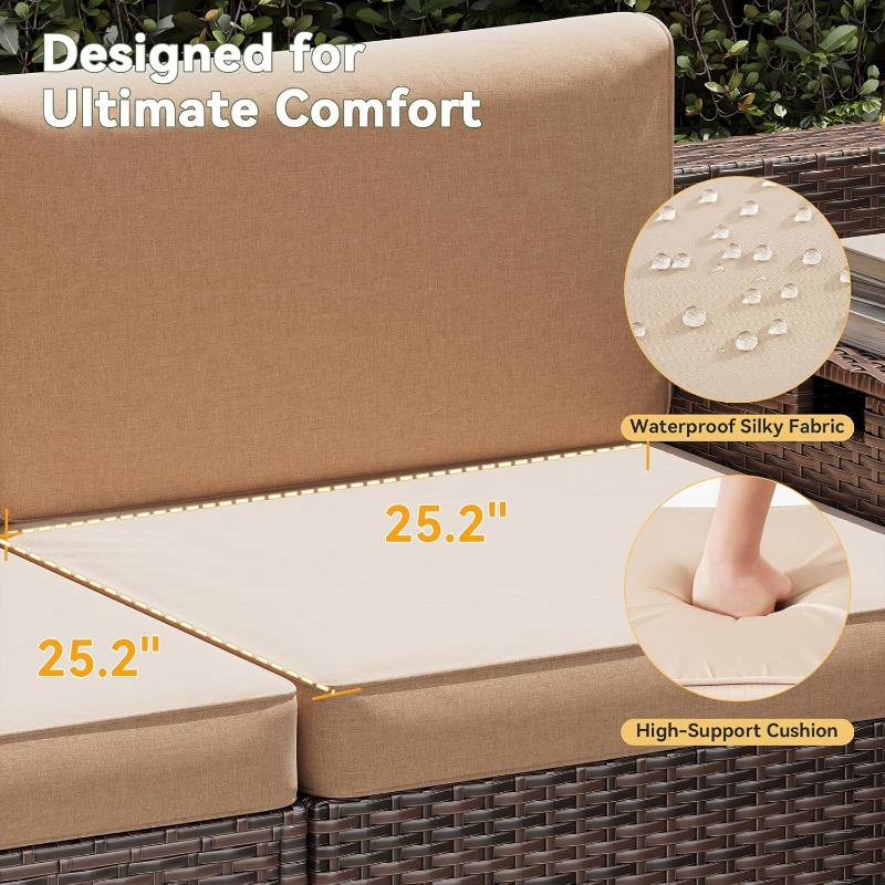 Aoxun Patio Furniture Set, Wic – обзор и цена Outdoor Furniture Deals