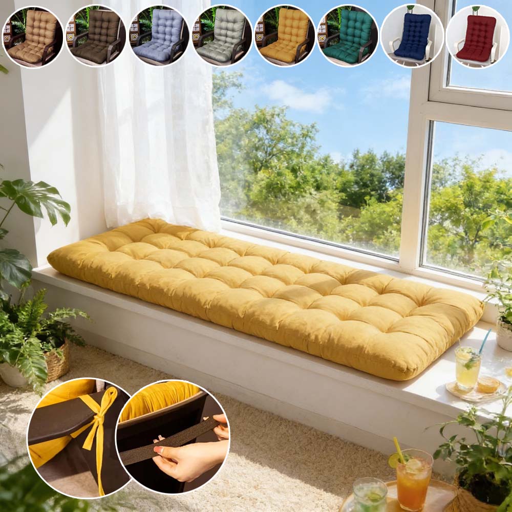 1PC Thick Seat Cushion with St – обзор и цена Outdoor Furniture Upholstery