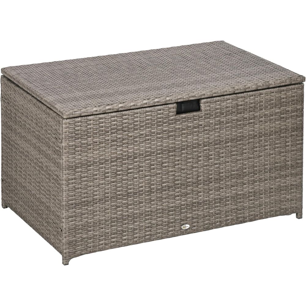 Gray 113 Gallon Rattan Outdoor – обзор и цена Outdoor Furniture With Storage For Cushions