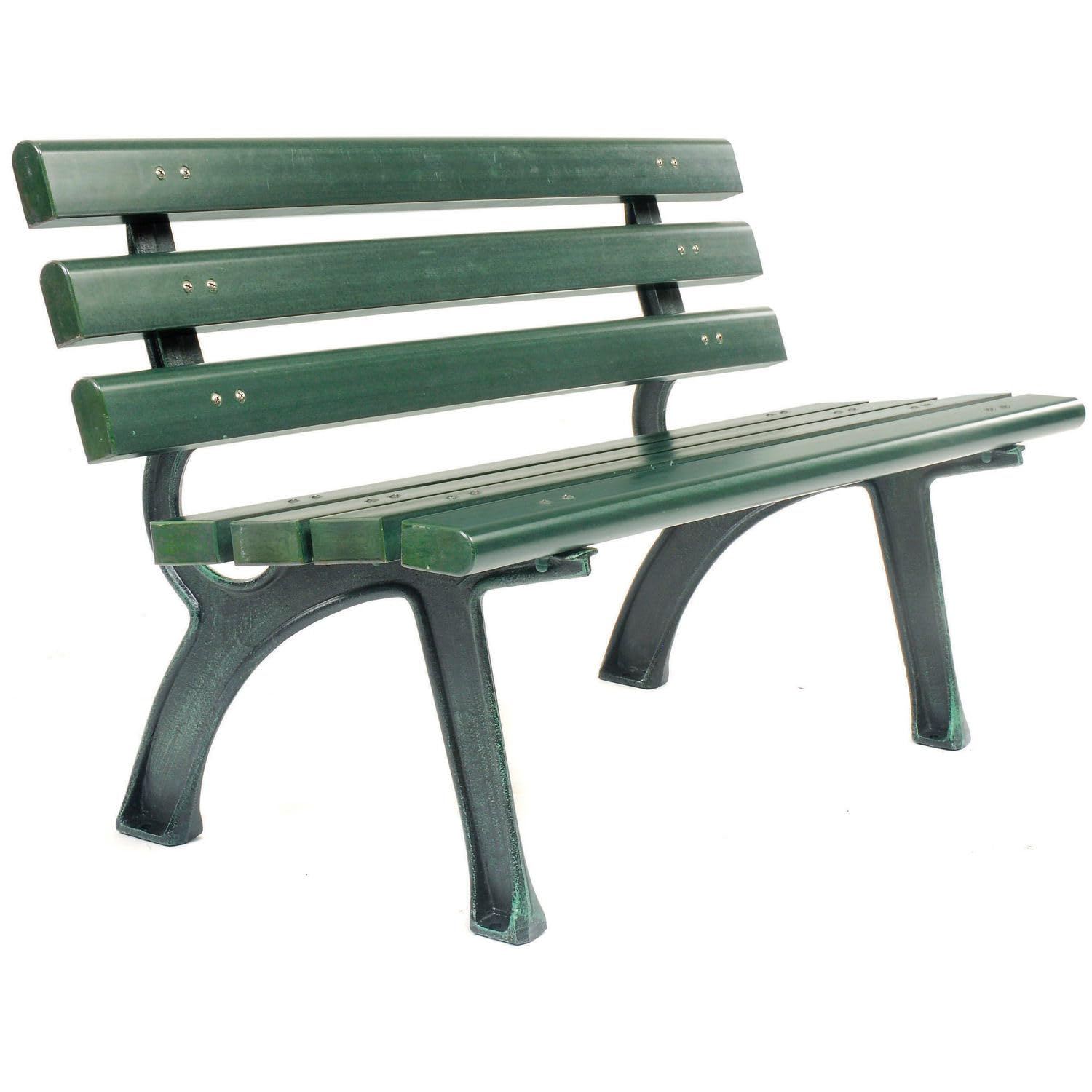 4ft Outdoor Park Bench with Ba – обзор и цена Outdoor Furniture Recycled Plastic