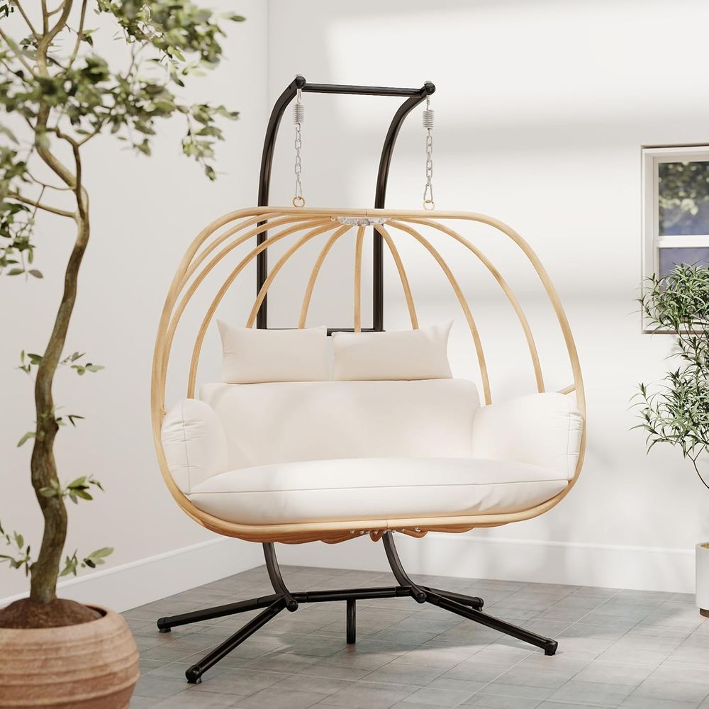 All-Weather Outdoor Double Egg – обзор и цена Hanging Egg Chair
