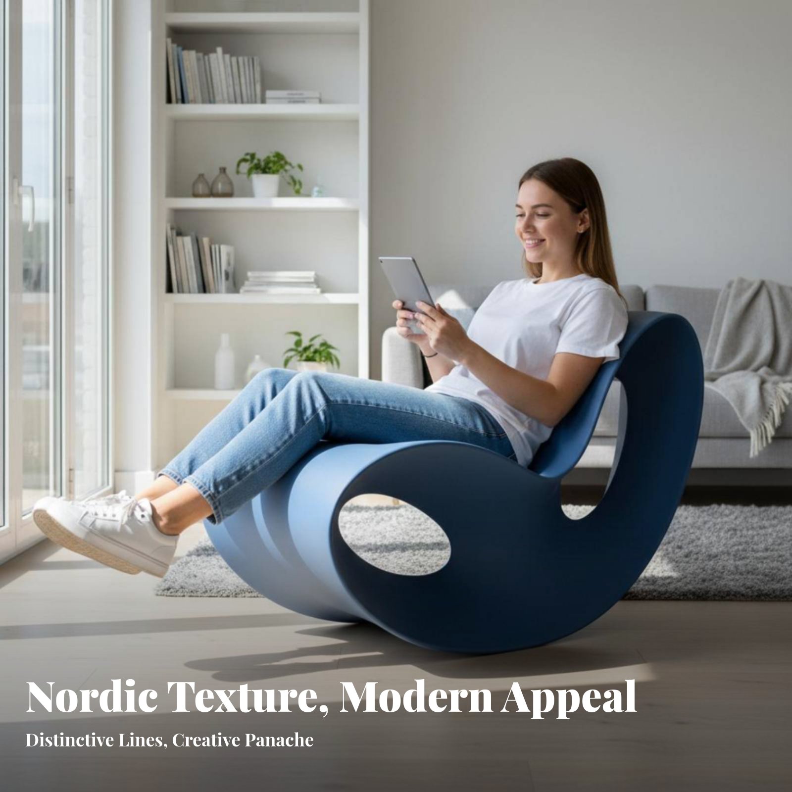 Sled Base Rocking Chair Nordic – обзор и цена Outdoor Furniture Upholstery
