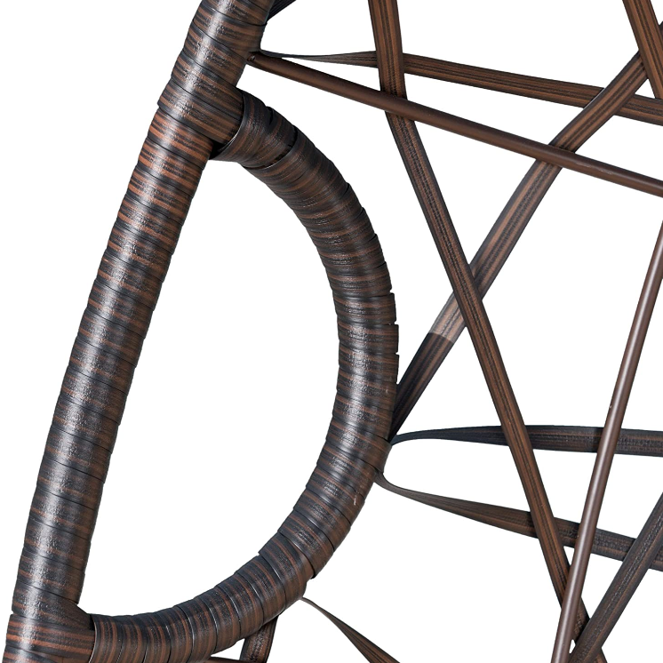New Design Brown Rattan Swing  – обзор и цена Hanging Egg Chair