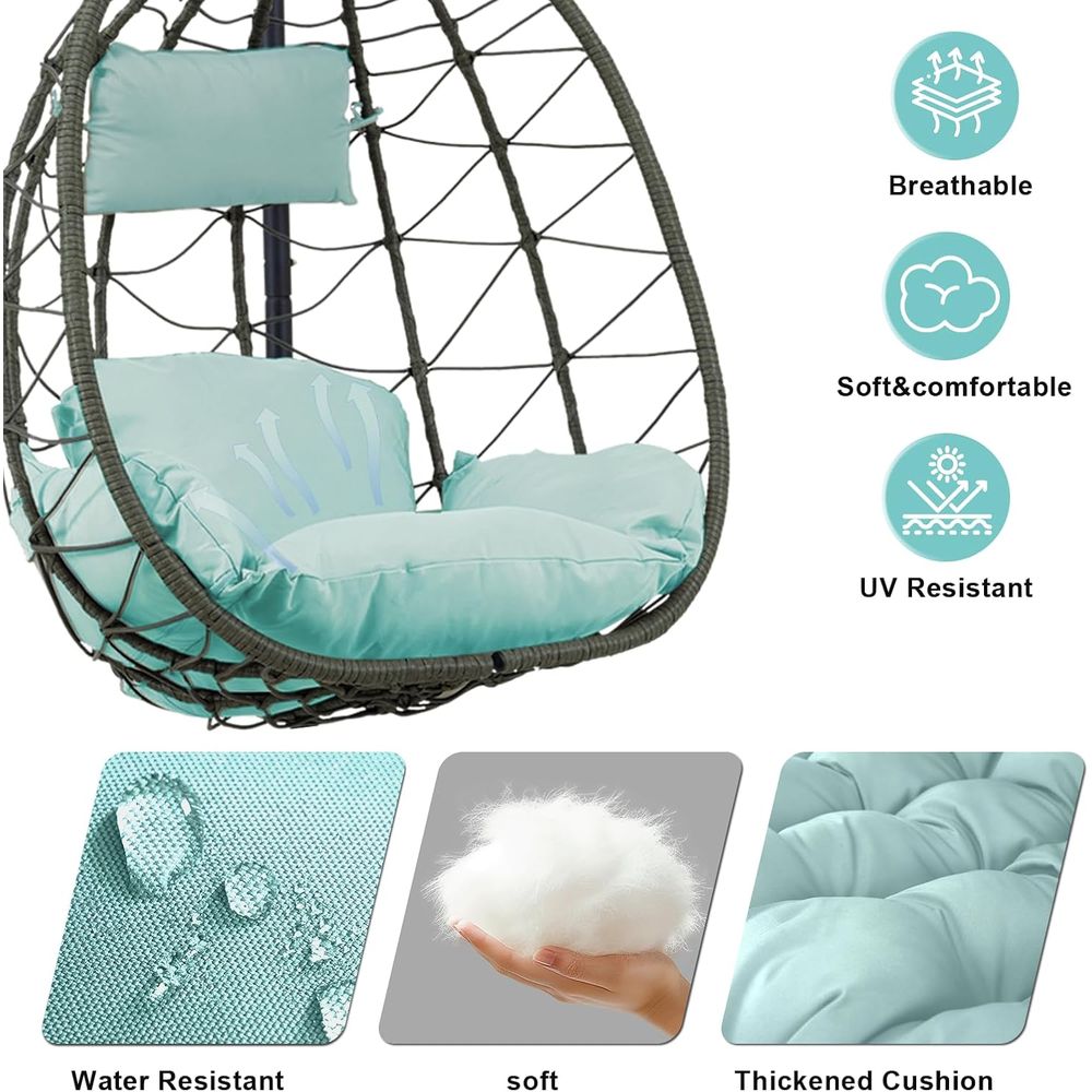 Indoor/Outdoor Hanging Egg Cha – обзор и цена Hanging Egg Chair