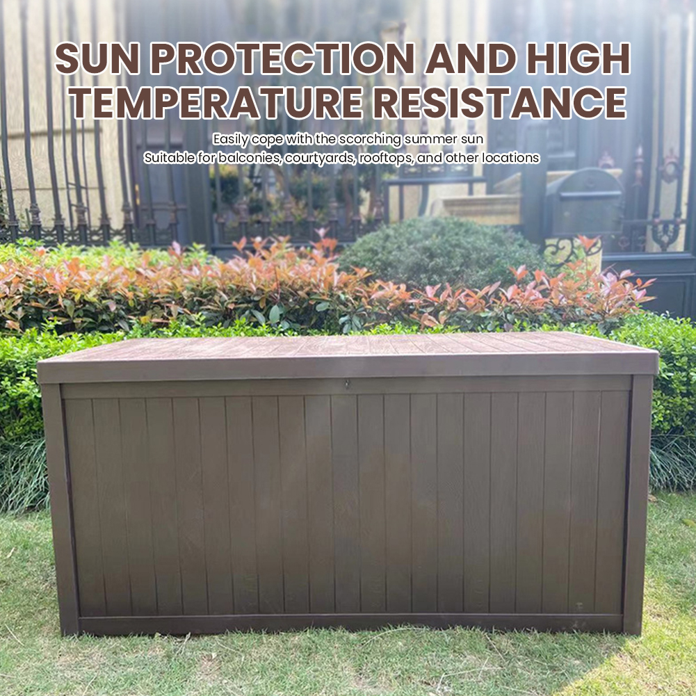 Large Garden Chest Lockable Or – обзор и цена Outdoor Furniture With Storage For Cushions