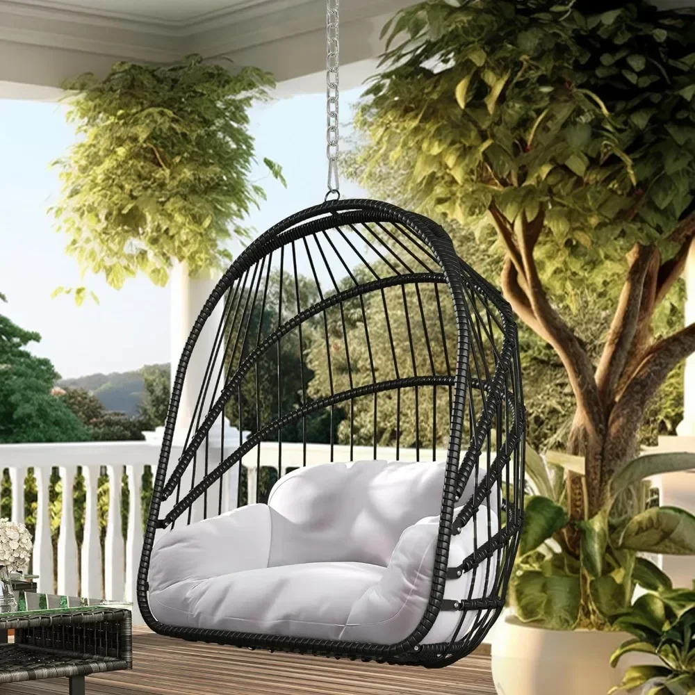 Wicker Swing Egg Chair with Cu – обзор и цена Hanging Egg Chair