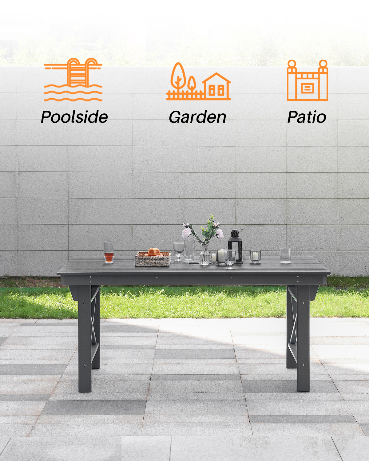 Free US Shipping HDPE Outdoor  – обзор и цена Outdoor Furniture Recycled Plastic