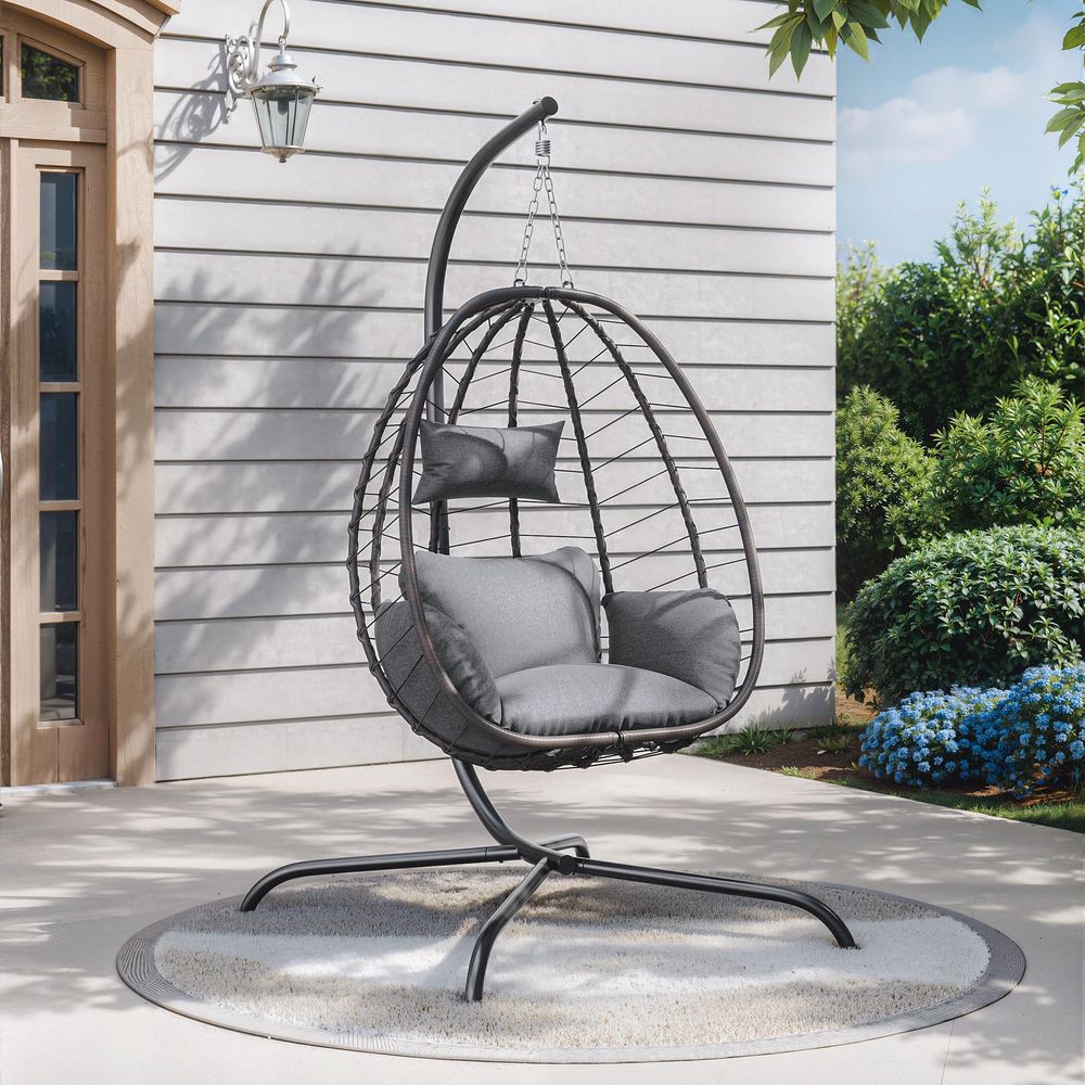 Pieces Outdoor Hanging Egg Cha – обзор и цена Hanging Egg Chair