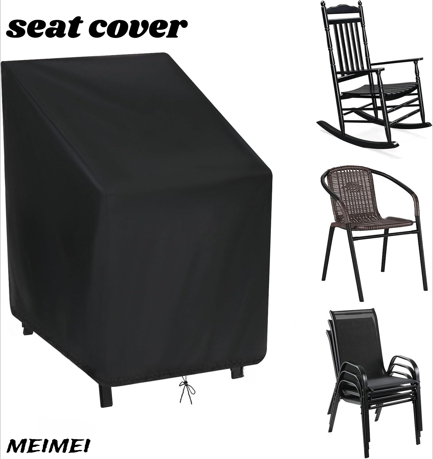 Stacked Chair Dust Cover Stora – обзор и цена Outdoor Furniture Waterproof