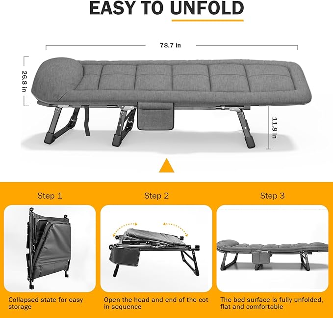 Custom Foldable Metal Camping  – обзор и цена Camping Cot Foldable