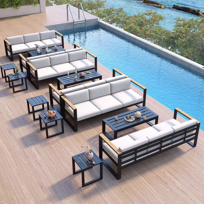 Modern Style Aluminum Patio So – обзор и цена Outdoor Furniture Material