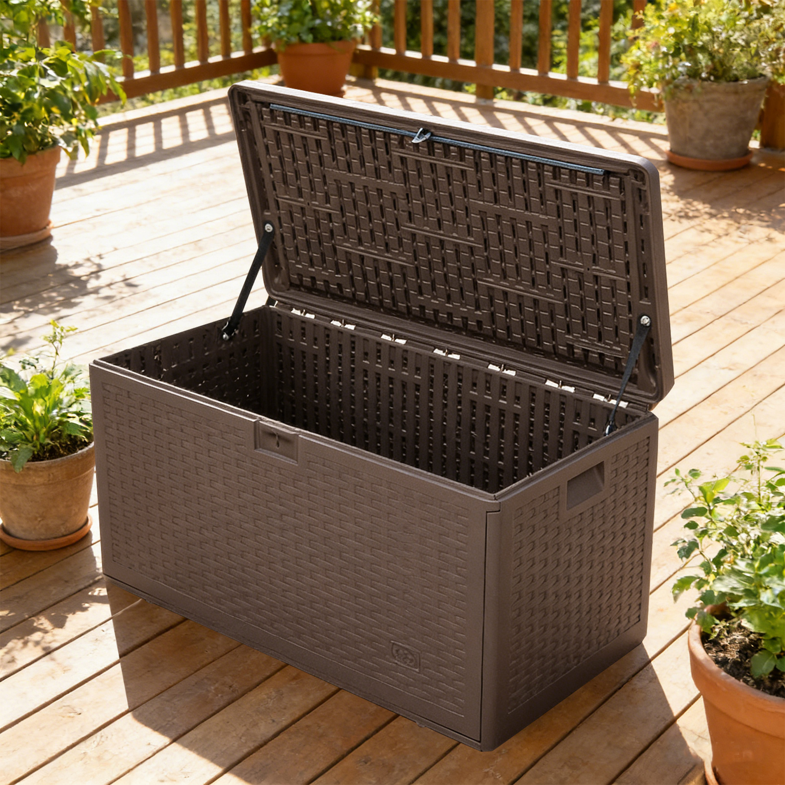 100 Gallon Waterproof Large Re – обзор и цена Outdoor Furniture With Storage For Cushions