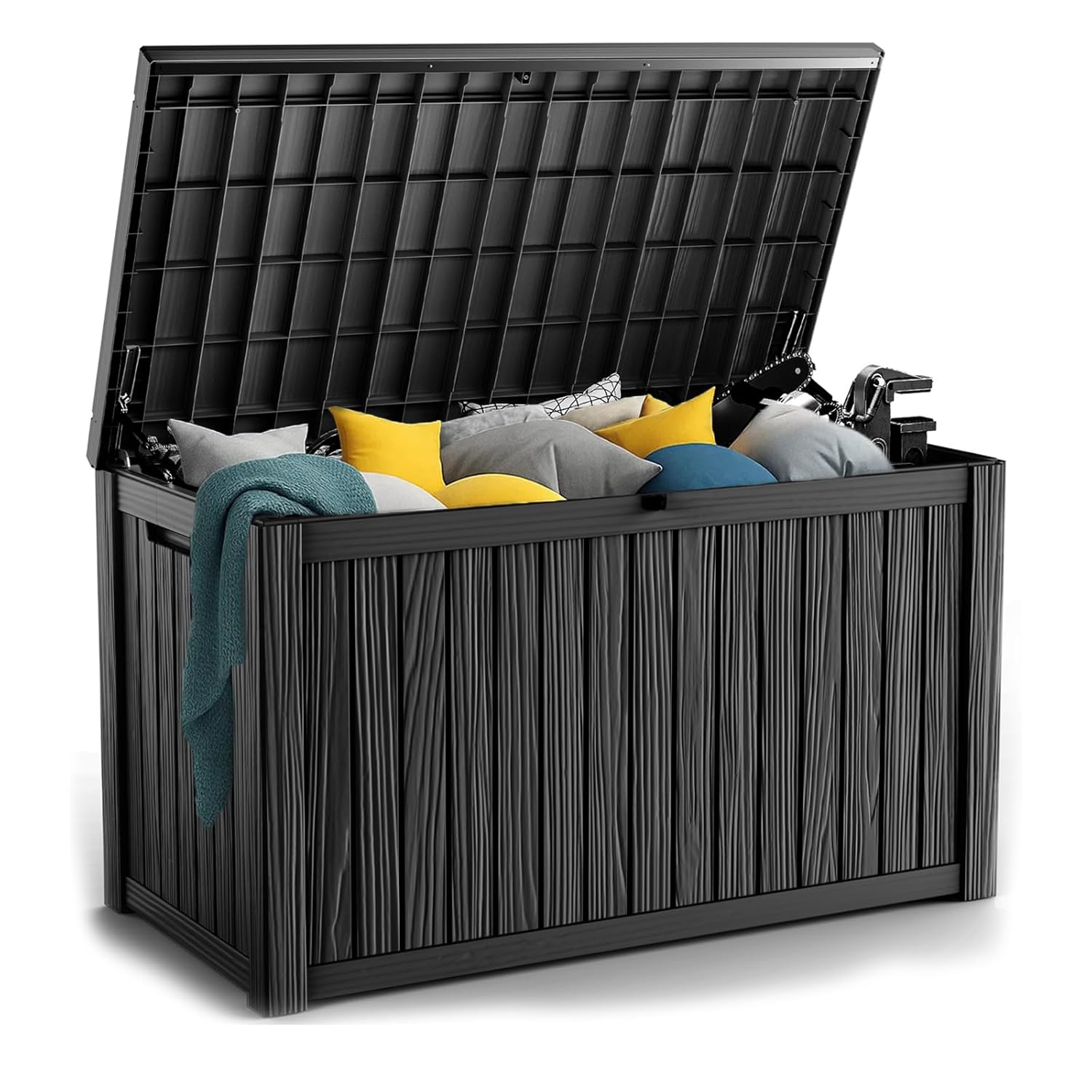 180Gal Lockable Resin Deck Box – обзор и цена Outdoor Furniture Waterproof