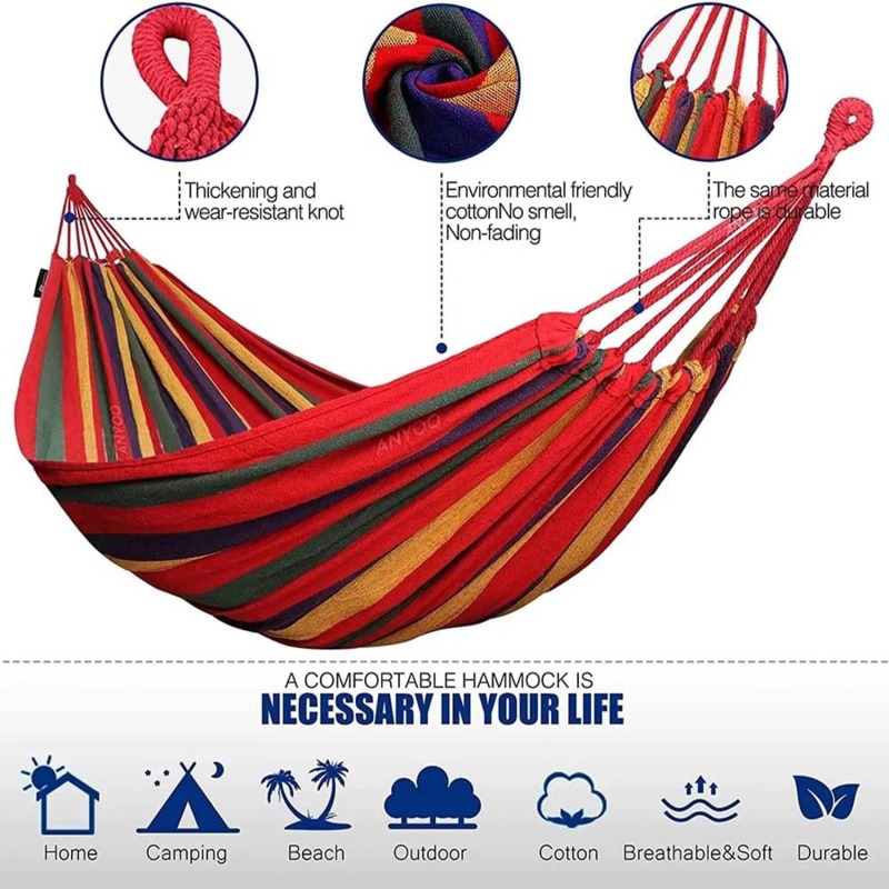 Hammock Leisure  Durable Singl – обзор и цена Outdoor Furniture Upholstery