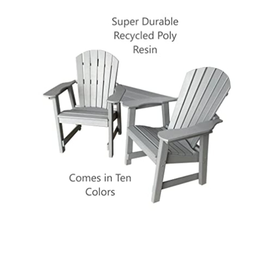 2 Chair Dining Table Set - Pol – обзор и цена Outdoor Furniture Recycled Plastic