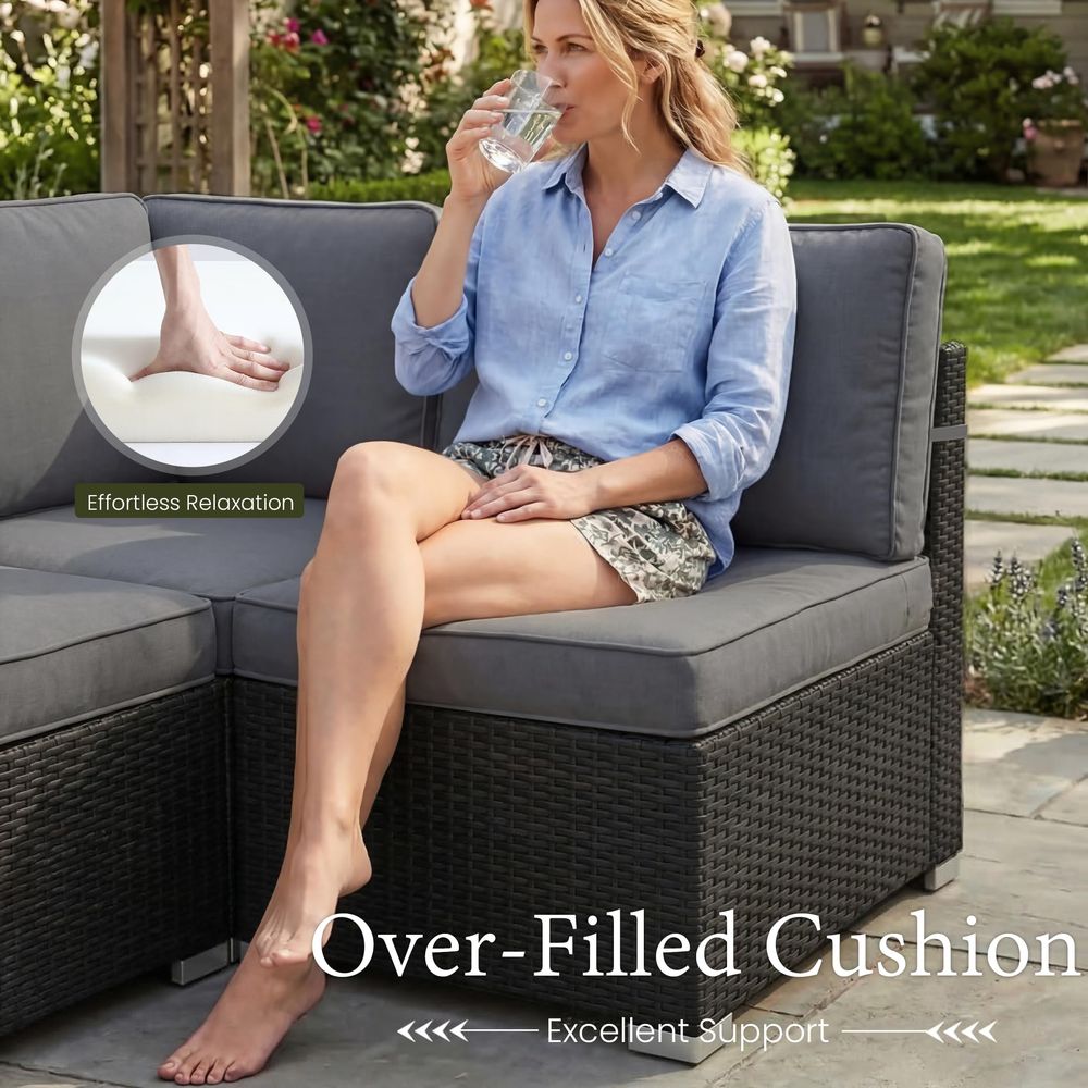15 Piece Patio Furniture Set w – обзор и цена Outdoor Furniture Deals